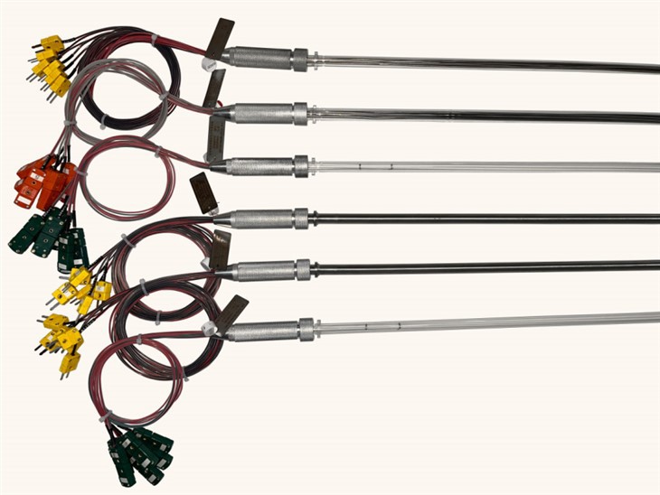 Profile Thermocouple | S/R Type Semiconductor Furnace Wafer Temperature Sensor